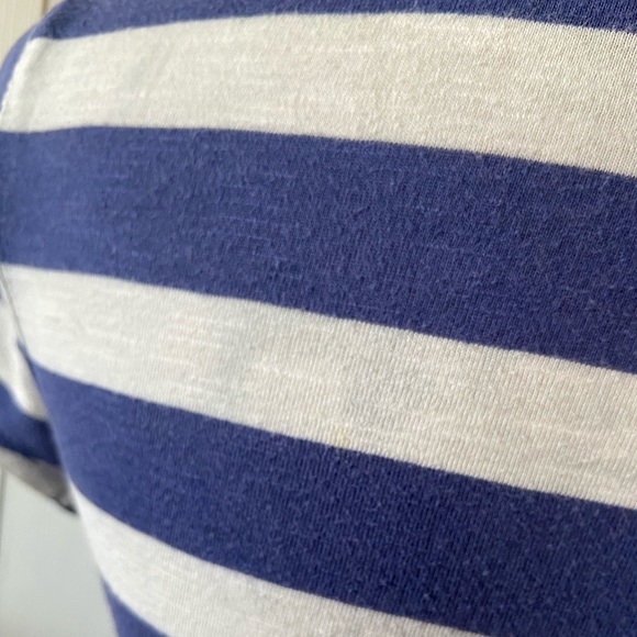 2 look amazing blue striped T-shirt - Picture 3 of 4